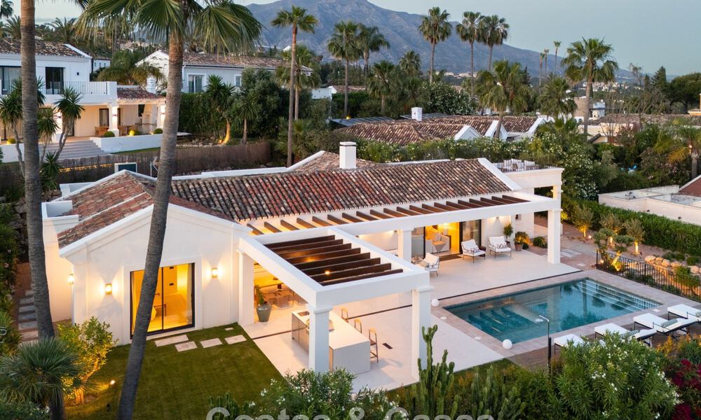 Villa de luxe de plain-pied, prête à emménager, à vendre dans la Vallée des Golfs de Nueva Andalucia, Marbella 780939