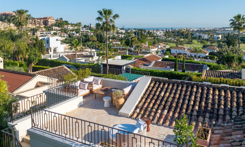 Villa de luxe de plain-pied, prête à emménager, à vendre dans la Vallée des Golfs de Nueva Andalucia, Marbella 780941