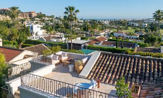 Villa de luxe de plain-pied, prête à emménager, à vendre dans la Vallée des Golfs de Nueva Andalucia, Marbella 780941 