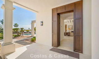 Villa de luxe de plain-pied, prête à emménager, à vendre dans la Vallée des Golfs de Nueva Andalucia, Marbella 780942 