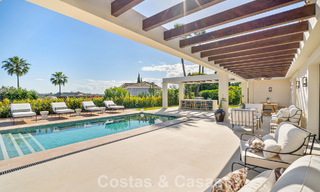Villa de luxe de plain-pied, prête à emménager, à vendre dans la Vallée des Golfs de Nueva Andalucia, Marbella 780946 