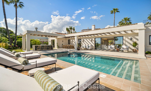 Villa de luxe de plain-pied, prête à emménager, à vendre dans la Vallée des Golfs de Nueva Andalucia, Marbella 780949