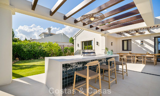 Villa de luxe de plain-pied, prête à emménager, à vendre dans la Vallée des Golfs de Nueva Andalucia, Marbella 780950 