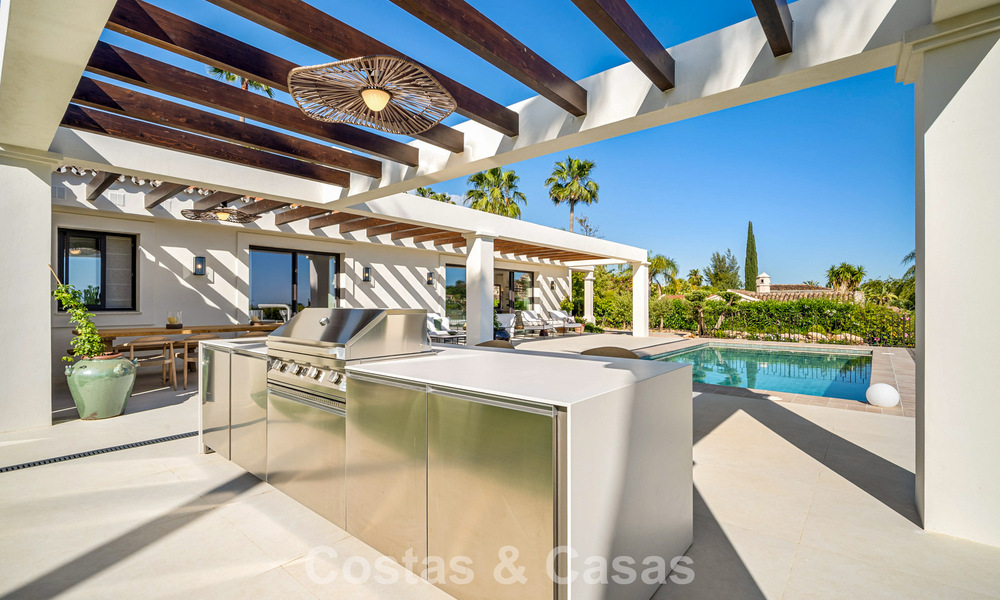 Villa de luxe de plain-pied, prête à emménager, à vendre dans la Vallée des Golfs de Nueva Andalucia, Marbella 780951