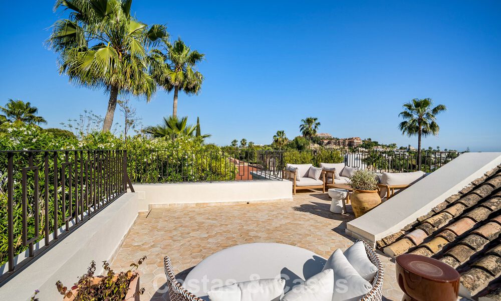 Villa de luxe de plain-pied, prête à emménager, à vendre dans la Vallée des Golfs de Nueva Andalucia, Marbella 780958