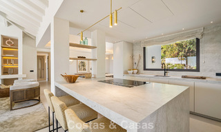 Villa de luxe de plain-pied, prête à emménager, à vendre dans la Vallée des Golfs de Nueva Andalucia, Marbella 780962 