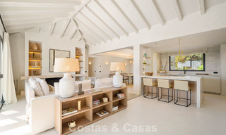 Villa de luxe de plain-pied, prête à emménager, à vendre dans la Vallée des Golfs de Nueva Andalucia, Marbella 780964 