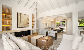 Villa de luxe de plain-pied, prête à emménager, à vendre dans la Vallée des Golfs de Nueva Andalucia, Marbella 780966 