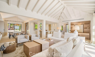 Villa de luxe de plain-pied, prête à emménager, à vendre dans la Vallée des Golfs de Nueva Andalucia, Marbella 780968 