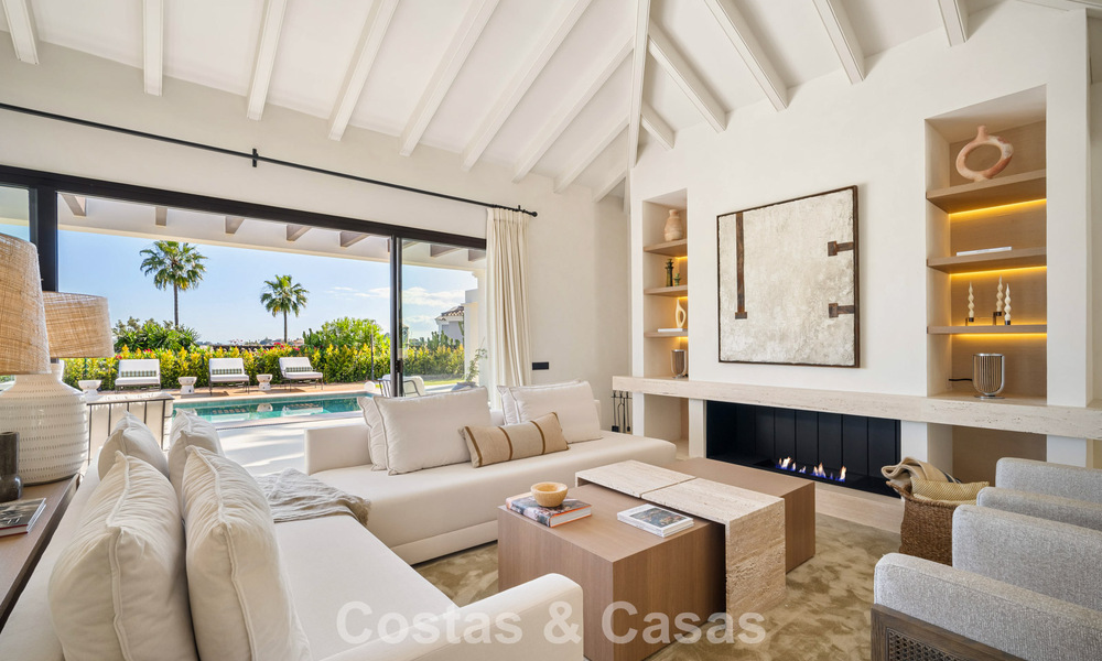 Villa de luxe de plain-pied, prête à emménager, à vendre dans la Vallée des Golfs de Nueva Andalucia, Marbella 780970