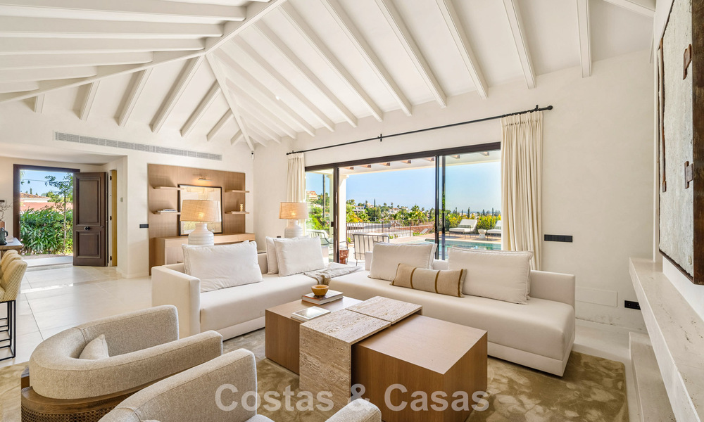 Villa de luxe de plain-pied, prête à emménager, à vendre dans la Vallée des Golfs de Nueva Andalucia, Marbella 780973