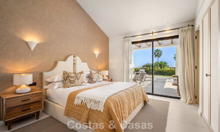 Villa de luxe de plain-pied, prête à emménager, à vendre dans la Vallée des Golfs de Nueva Andalucia, Marbella 780986 