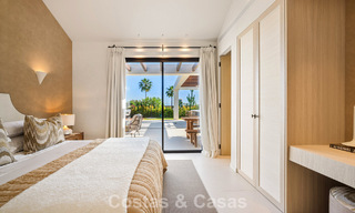 Villa de luxe de plain-pied, prête à emménager, à vendre dans la Vallée des Golfs de Nueva Andalucia, Marbella 780989 