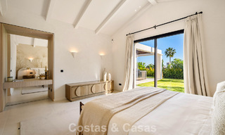 Villa de luxe de plain-pied, prête à emménager, à vendre dans la Vallée des Golfs de Nueva Andalucia, Marbella 780995 