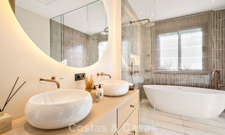 Villa de luxe de plain-pied, prête à emménager, à vendre dans la Vallée des Golfs de Nueva Andalucia, Marbella 780999 