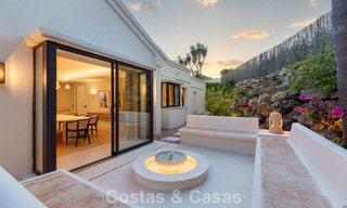 Villa de luxe de plain-pied, prête à emménager, à vendre dans la Vallée des Golfs de Nueva Andalucia, Marbella 781016 