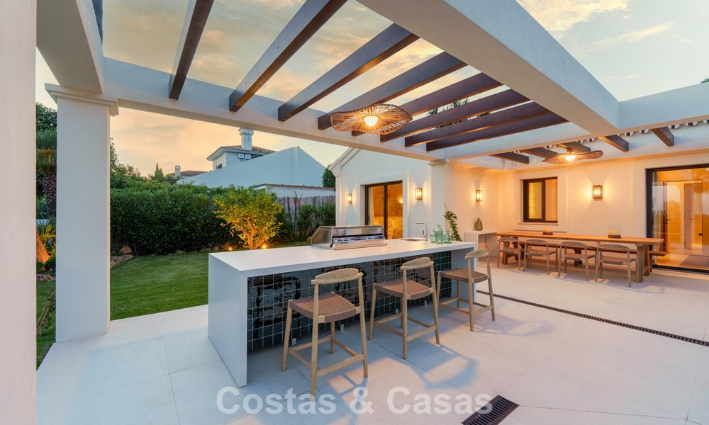 Villa de luxe de plain-pied, prête à emménager, à vendre dans la Vallée des Golfs de Nueva Andalucia, Marbella 781018