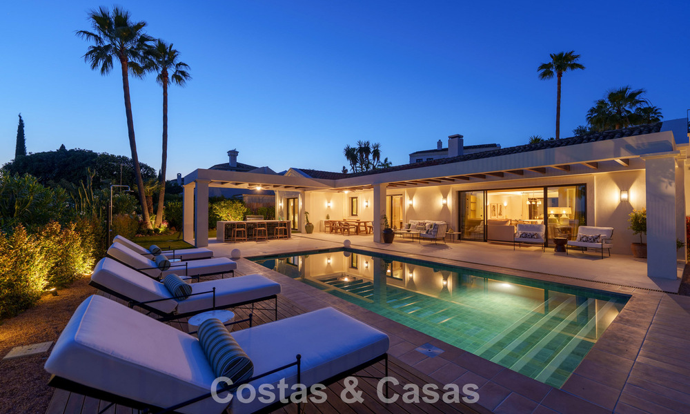 Villa de luxe de plain-pied, prête à emménager, à vendre dans la Vallée des Golfs de Nueva Andalucia, Marbella 781019