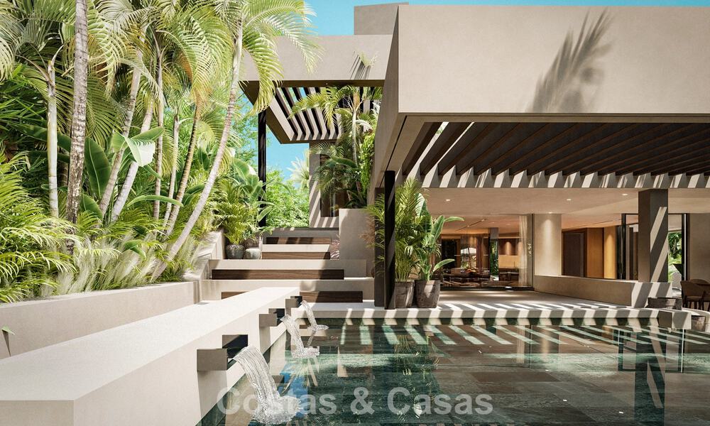 Villa exclusive rénovée à l'architecture sophistiquée à vendre dans le prestigieux quartier de Nueva Andalucia, Marbella 781025
