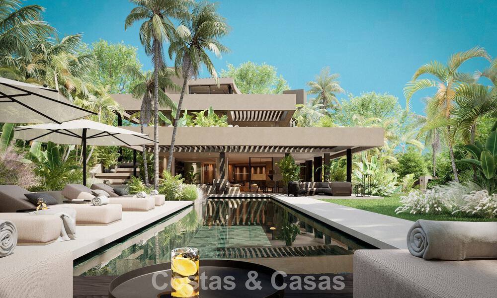 Villa exclusive rénovée à l'architecture sophistiquée à vendre dans le prestigieux quartier de Nueva Andalucia, Marbella 781028