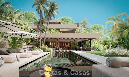 Villa exclusive rénovée à l'architecture sophistiquée à vendre dans le prestigieux quartier de Nueva Andalucia, Marbella 781028