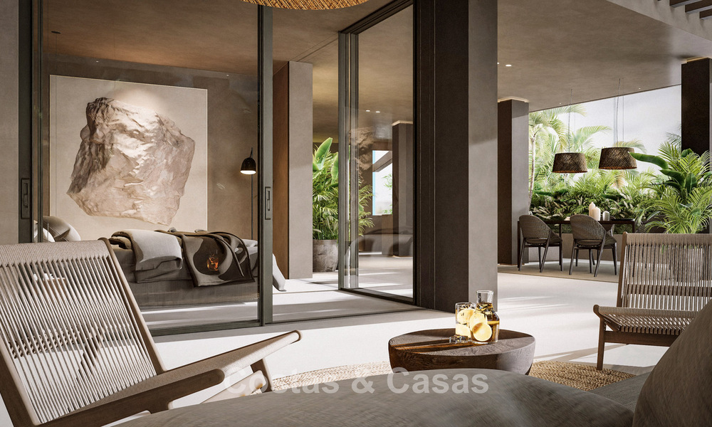 Villa exclusive rénovée à l'architecture sophistiquée à vendre dans le prestigieux quartier de Nueva Andalucia, Marbella 781033