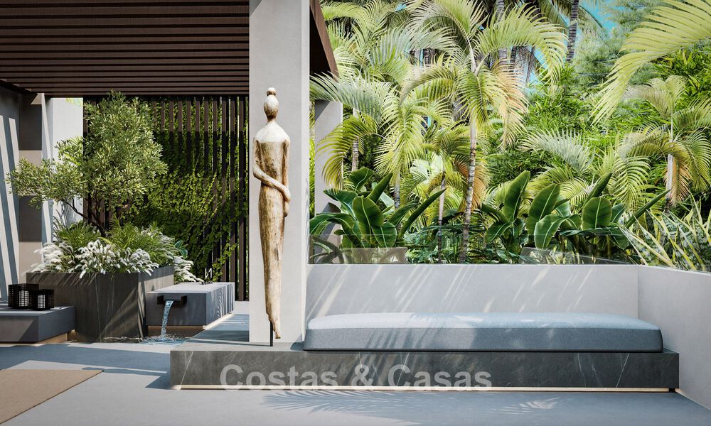 Villa exclusive rénovée à l'architecture sophistiquée à vendre dans le prestigieux quartier de Nueva Andalucia, Marbella 781040
