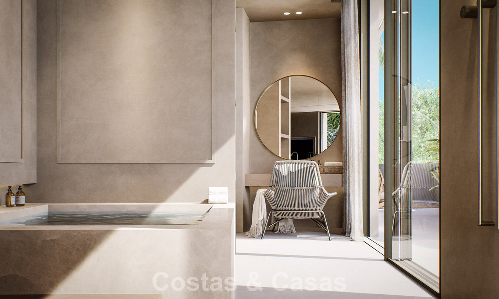Villa exclusive rénovée à l'architecture sophistiquée à vendre dans le prestigieux quartier de Nueva Andalucia, Marbella 781053