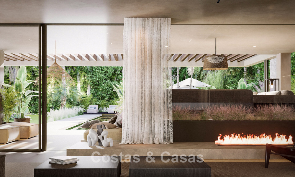 Villa exclusive rénovée à l'architecture sophistiquée à vendre dans le prestigieux quartier de Nueva Andalucia, Marbella 781066