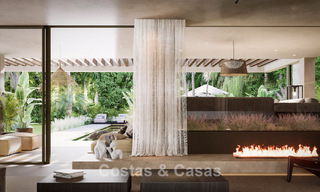 Villa exclusive rénovée à l'architecture sophistiquée à vendre dans le prestigieux quartier de Nueva Andalucia, Marbella 781066 