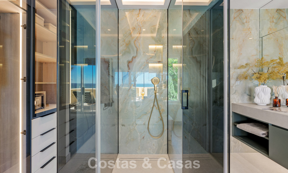 Luxueux appartement de 3 chambres avec vue directe sur la mer à vendre à l'est du centre de Marbella 780918