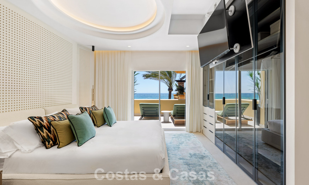 Luxueux appartement de 3 chambres avec vue directe sur la mer à vendre à l'est du centre de Marbella 780943