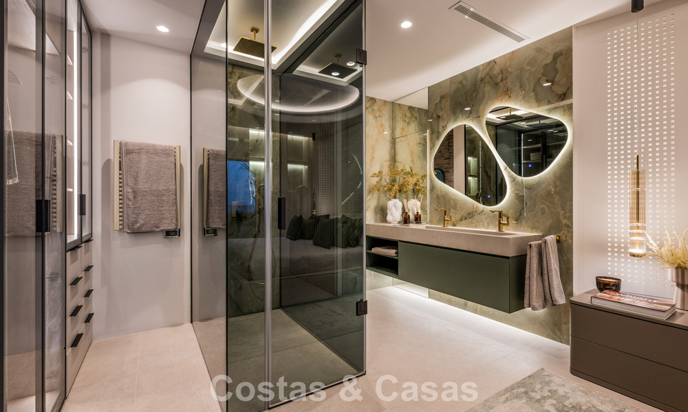 Luxueux appartement de 3 chambres avec vue directe sur la mer à vendre à l'est du centre de Marbella 780967