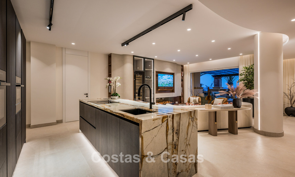 Luxueux appartement de 3 chambres avec vue directe sur la mer à vendre à l'est du centre de Marbella 780972