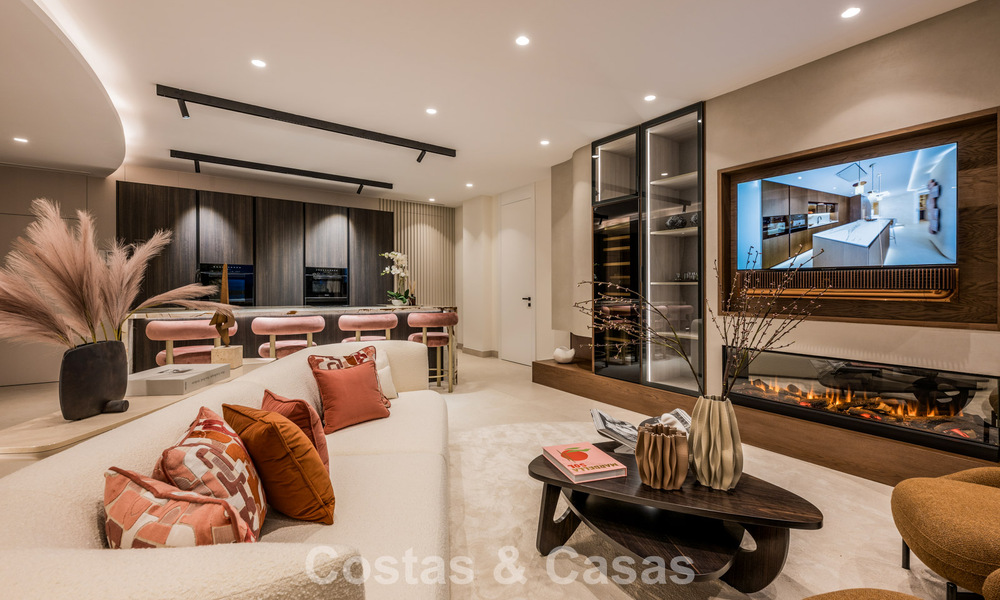 Luxueux appartement de 3 chambres avec vue directe sur la mer à vendre à l'est du centre de Marbella 780976