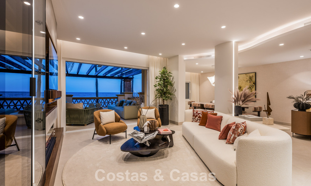 Luxueux appartement de 3 chambres avec vue directe sur la mer à vendre à l'est du centre de Marbella 780990