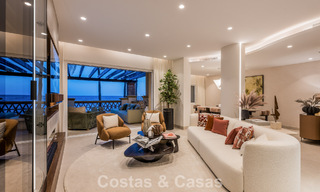 Luxueux appartement de 3 chambres avec vue directe sur la mer à vendre à l'est du centre de Marbella 780990 
