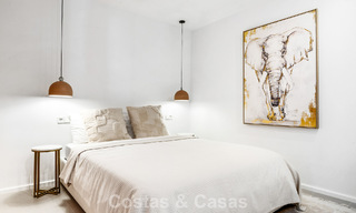 Appartement de plage, prêt à emménager, avec vue imprenable sur la mer, à vendre dans l'ouest d'Estepona 781071 