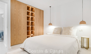 Appartement de plage, prêt à emménager, avec vue imprenable sur la mer, à vendre dans l'ouest d'Estepona 781072 