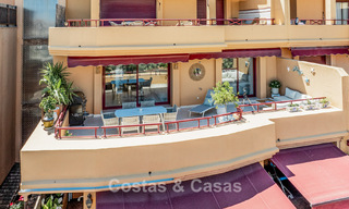 Appartements avec vue sur la mer à vendre dans une résidence en bord de plage, à quelques pas du centre d’Estepona 805604 
