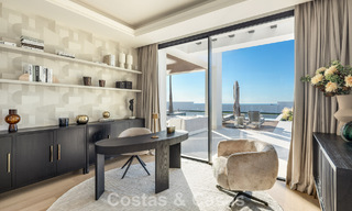 Villa de luxe exclusive à l'architecture andalouse moderne à vendre avec vue panoramique sur la mer à Marbella - Benahavis 781182 