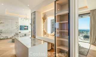 Villa de luxe exclusive à l'architecture andalouse moderne à vendre avec vue panoramique sur la mer à Marbella - Benahavis 781191 