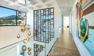 Villa de luxe exclusive à l'architecture andalouse moderne à vendre avec vue panoramique sur la mer à Marbella - Benahavis 781194 