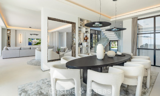 Villa de luxe exclusive à l'architecture andalouse moderne à vendre avec vue panoramique sur la mer à Marbella - Benahavis 781206 