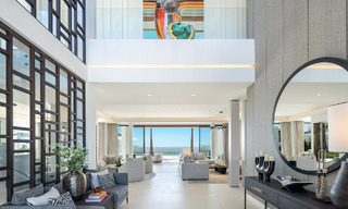 Villa de luxe exclusive à l'architecture andalouse moderne à vendre avec vue panoramique sur la mer à Marbella - Benahavis 781209 