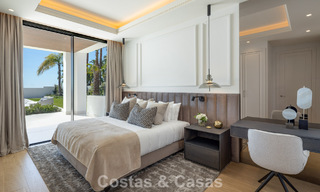 Villa de luxe exclusive à l'architecture andalouse moderne à vendre avec vue panoramique sur la mer à Marbella - Benahavis 781210 