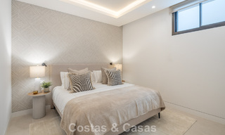 Villa de luxe exclusive à l'architecture andalouse moderne à vendre avec vue panoramique sur la mer à Marbella - Benahavis 781212 