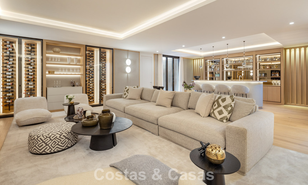 Villa de luxe exclusive à l'architecture andalouse moderne à vendre avec vue panoramique sur la mer à Marbella - Benahavis 781215