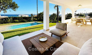 Villa de luxe de plain-pied avec vue sur la mer à vendre, près de la plage et du golf à Mijas Costa, Costa del Sol 781228 