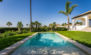Villa de luxe de plain-pied avec vue sur la mer à vendre, près de la plage et du golf à Mijas Costa, Costa del Sol 781233 